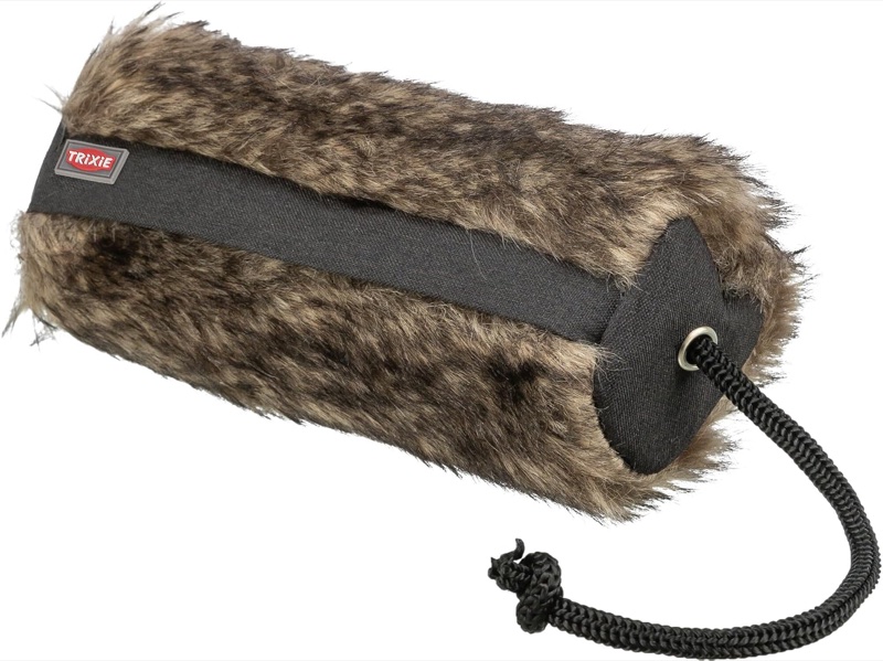 Pawn toy — weighted irregular tug toy that mimics moving prey when dragged